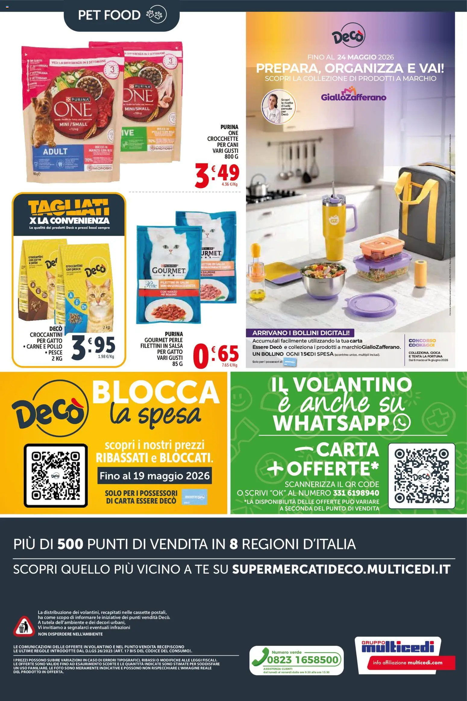 Volantino Decò del 21.04.2026 | Pagina: 12 | Prodotti: Pollo, Pesce, Salsa, Crocchette