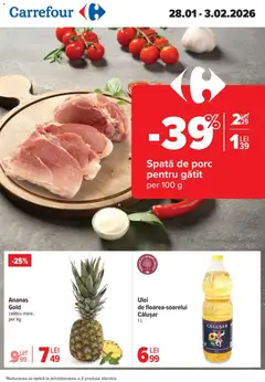 Ofertele Carrefour valabile de la 28.01.2026