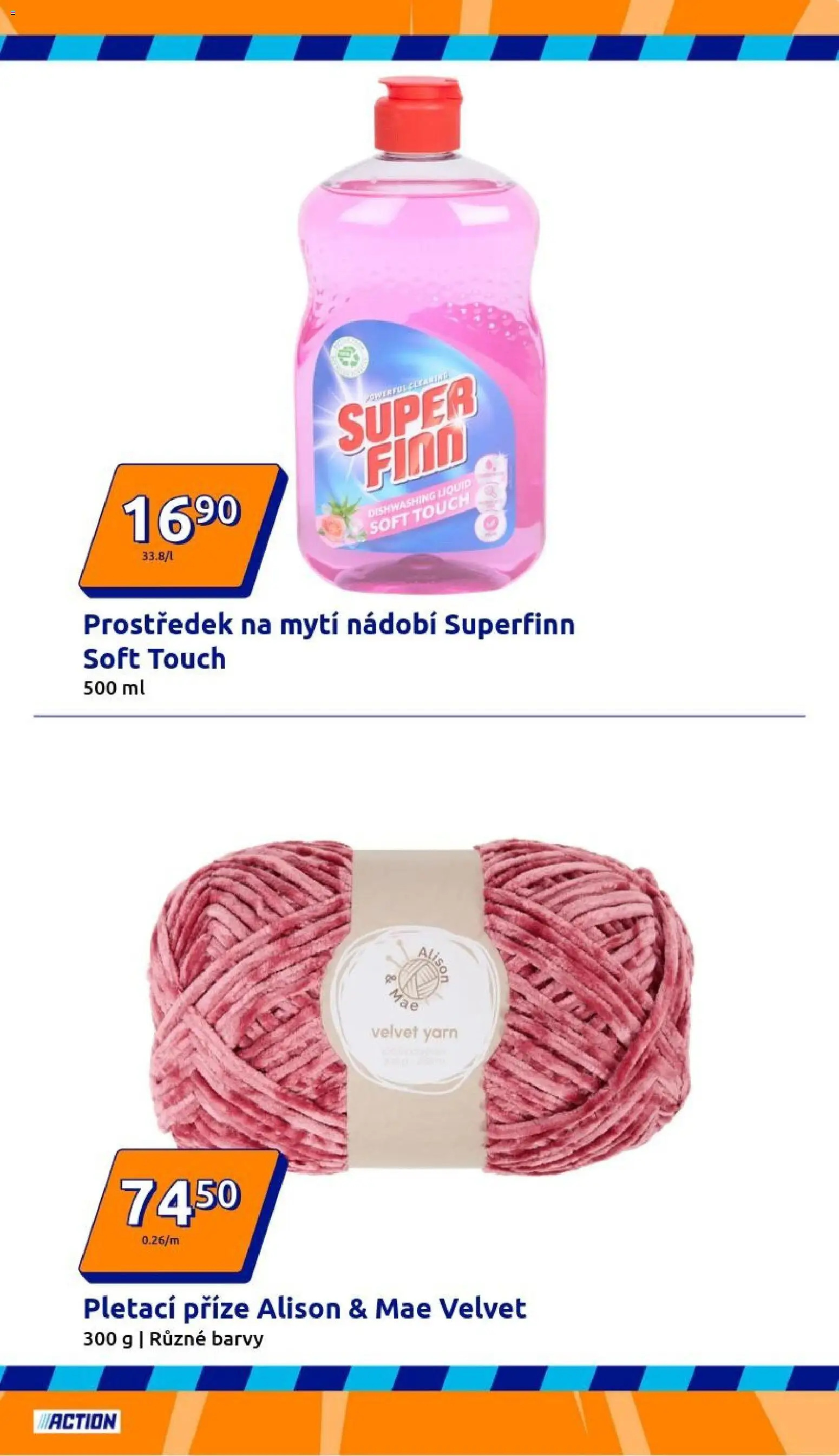 Action leták od 31.12.2025 | Strana: 5 | Produkty: Prostředek na mytí nádobí, Nádobí, Velvet, Barvy