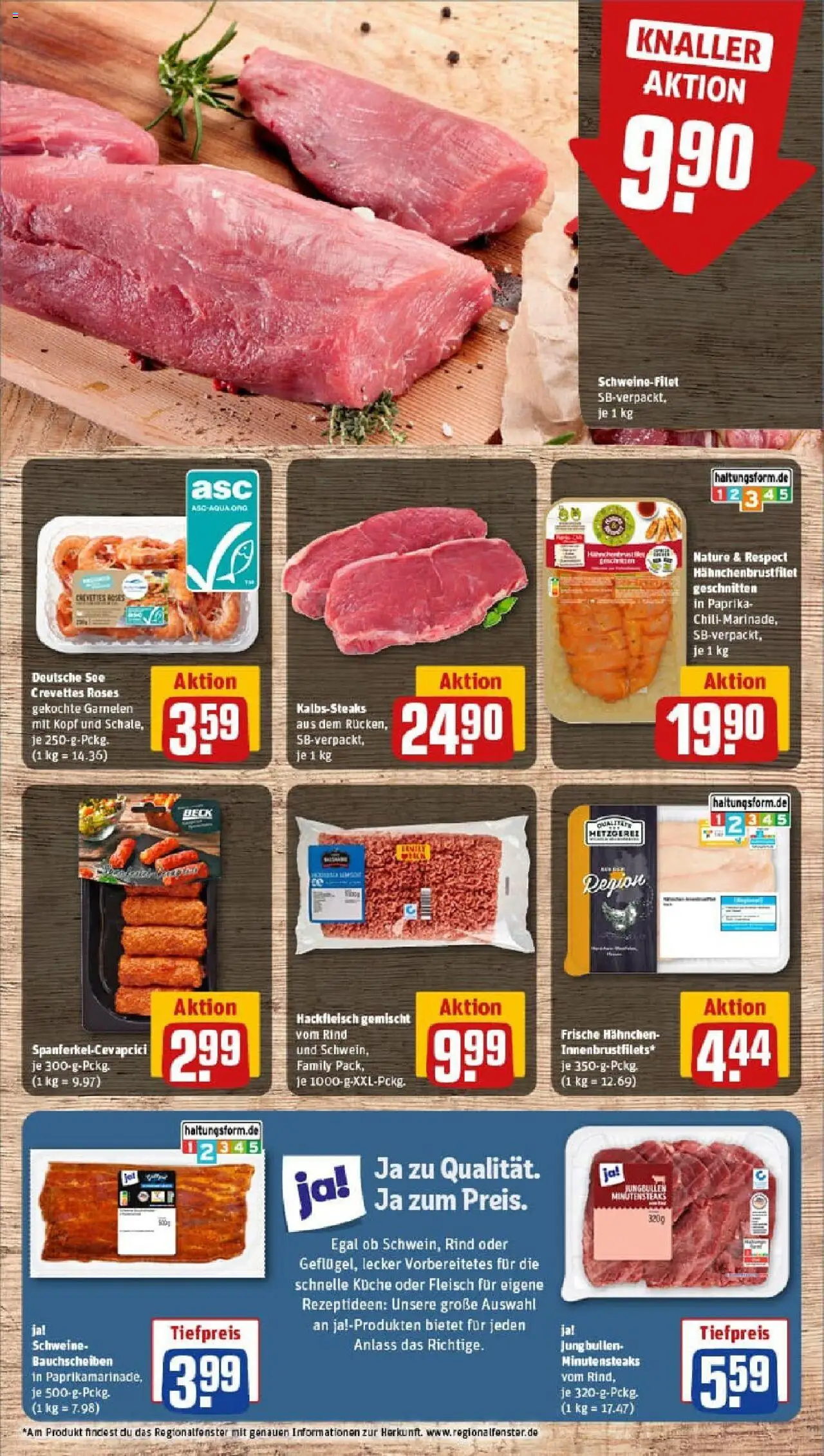 Rewe prospekt Gedern	 - gültig ab dem 06.07.2025 | Seite: 8 | Produkte: Cevapcici, Paprika, Fleisch, Hackfleisch