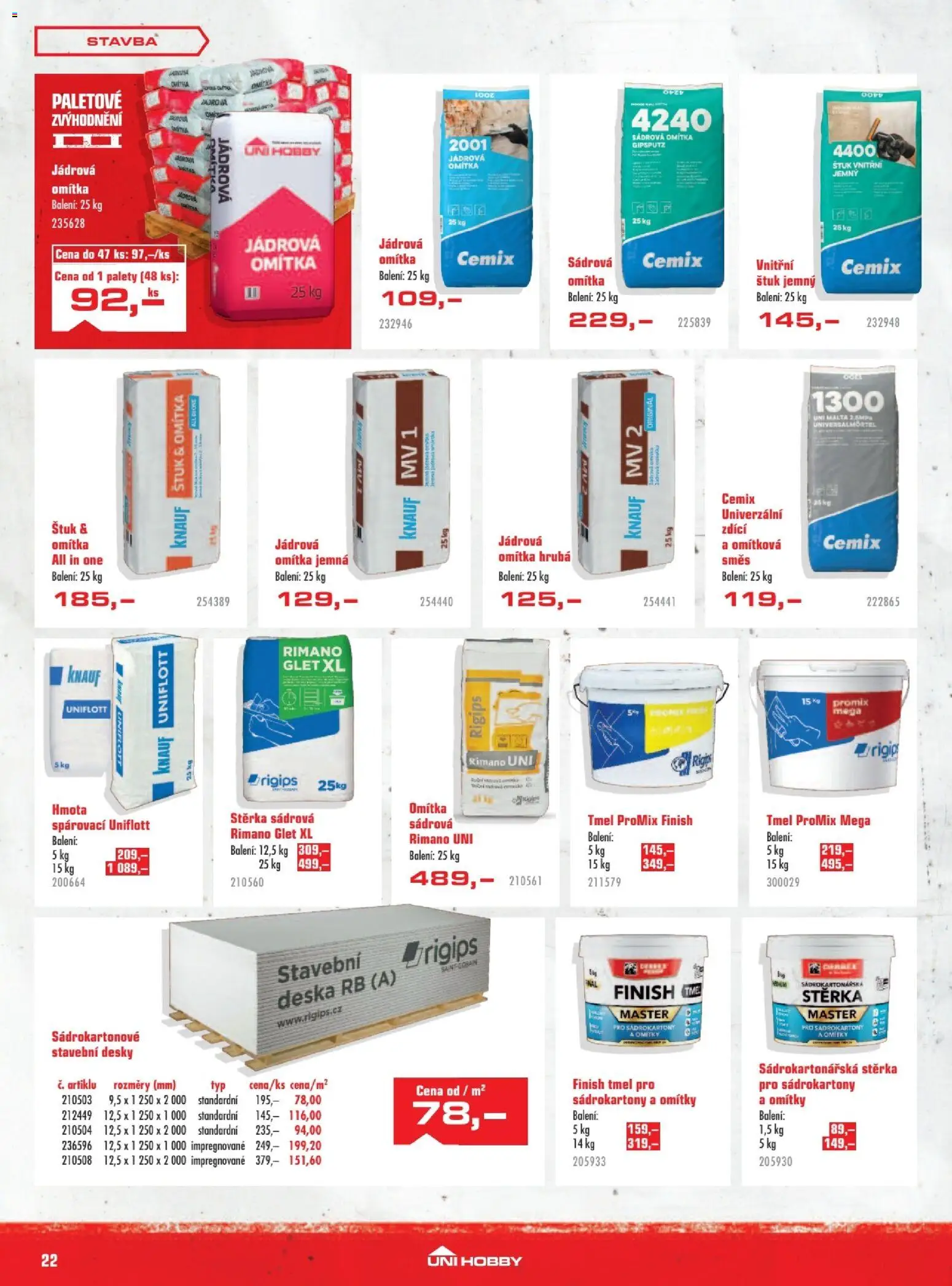 Uni Hobby leták od 02.04.2026 | Strana: 22