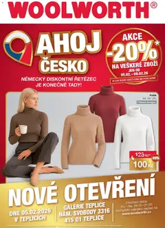 Náhled letáku Woolworth leták - Teplice  od 05.02.2026