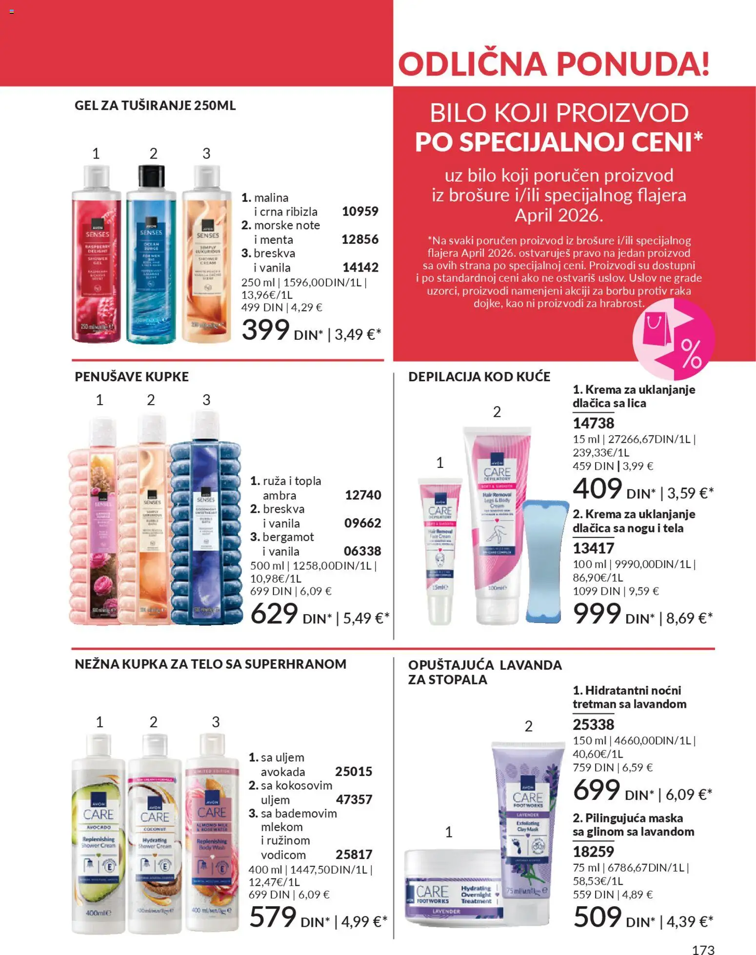 AVON katalog - važi od 01.04.2026 | Strana: 173