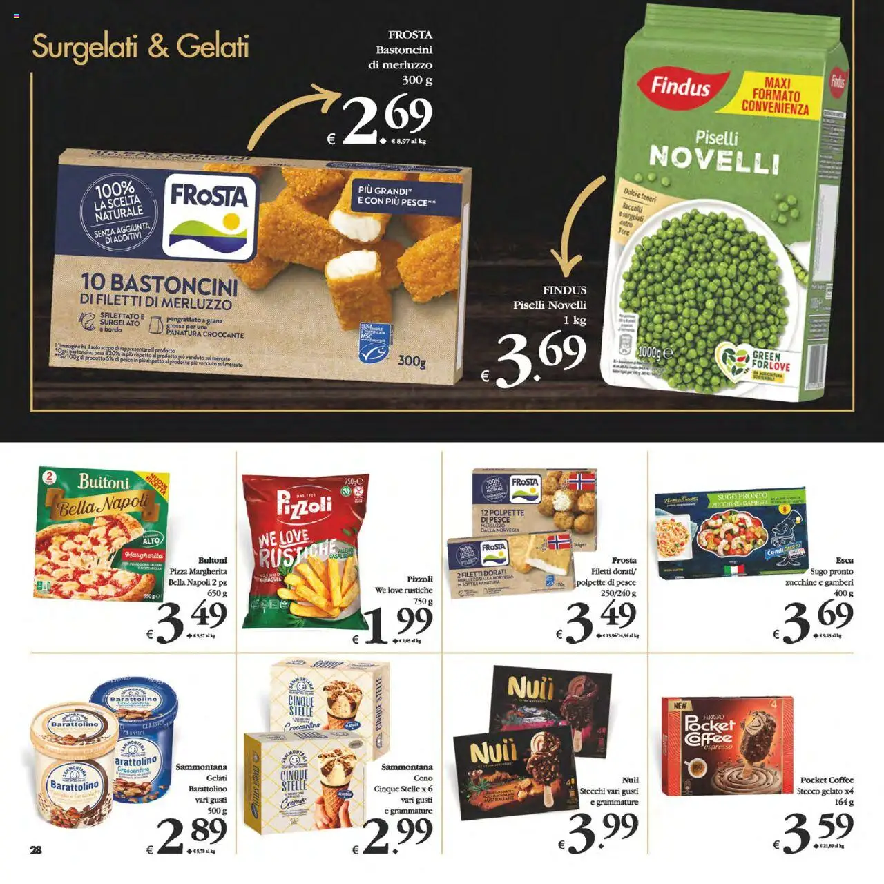 Volantino Decò del 12.09.2025 | Pagina: 28 | Prodotti: Crema, Merluzzo, Gelato, Sugo