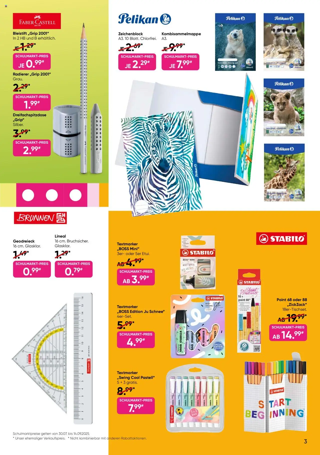 Galeria Karstadt Kaufhof Prospekt 	 - gültig ab dem 30.07.2025 | Seite: 15