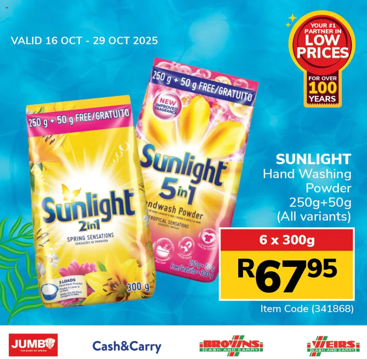 New Jumbo catalogue – valid from 16.10.2025 | Page: 3 | Products: Fragrance, Powder, Washing powder