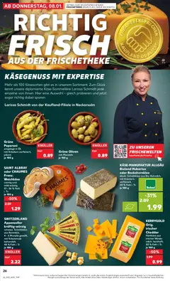 Kaufland DE - DE Folder Köln - Voorbeeld van een folder van Kaufland DE, geldig van 08.01.2026 | Pagina: 26 | Producten: Cheddar