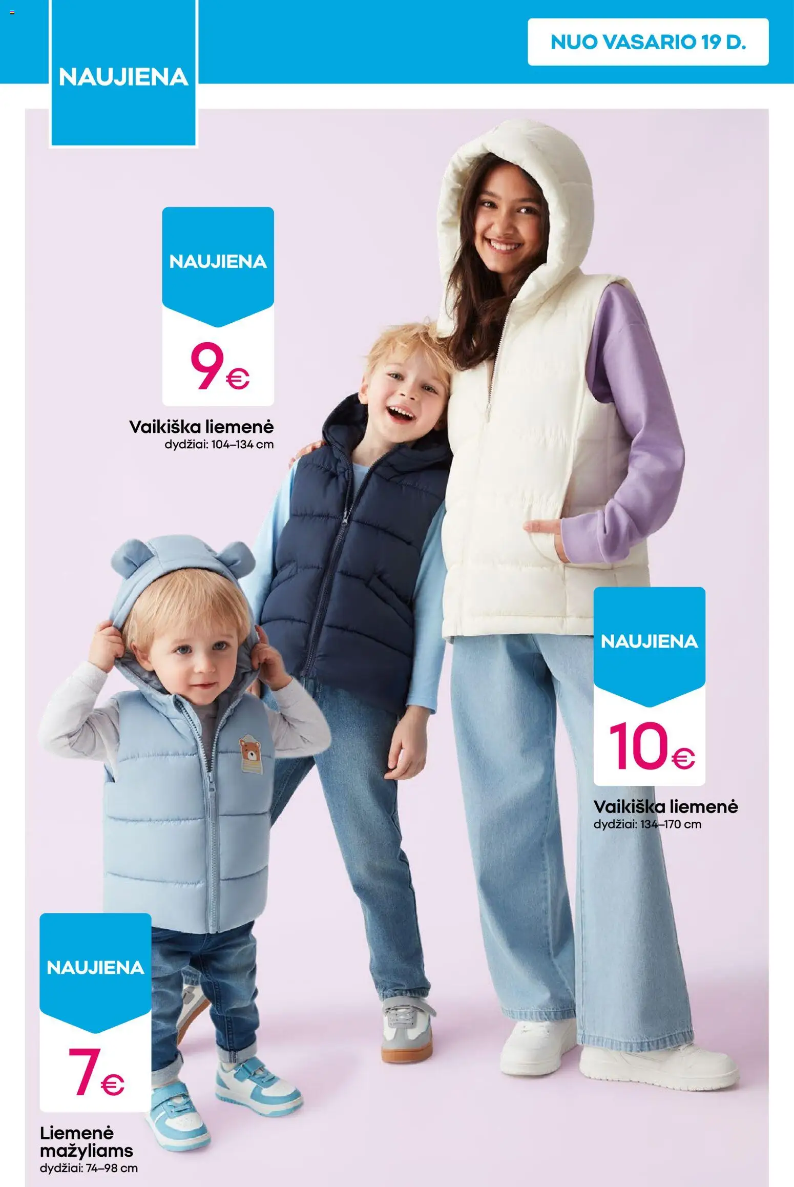 Pepco akcijos nuo 26.02.2026 | Puslapis: 10 | Prekių: Liemenė