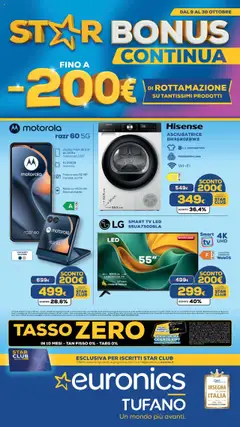 Anteprima del volantino Euronics Calabria catalogo valido a partire dal 09.10.2025
