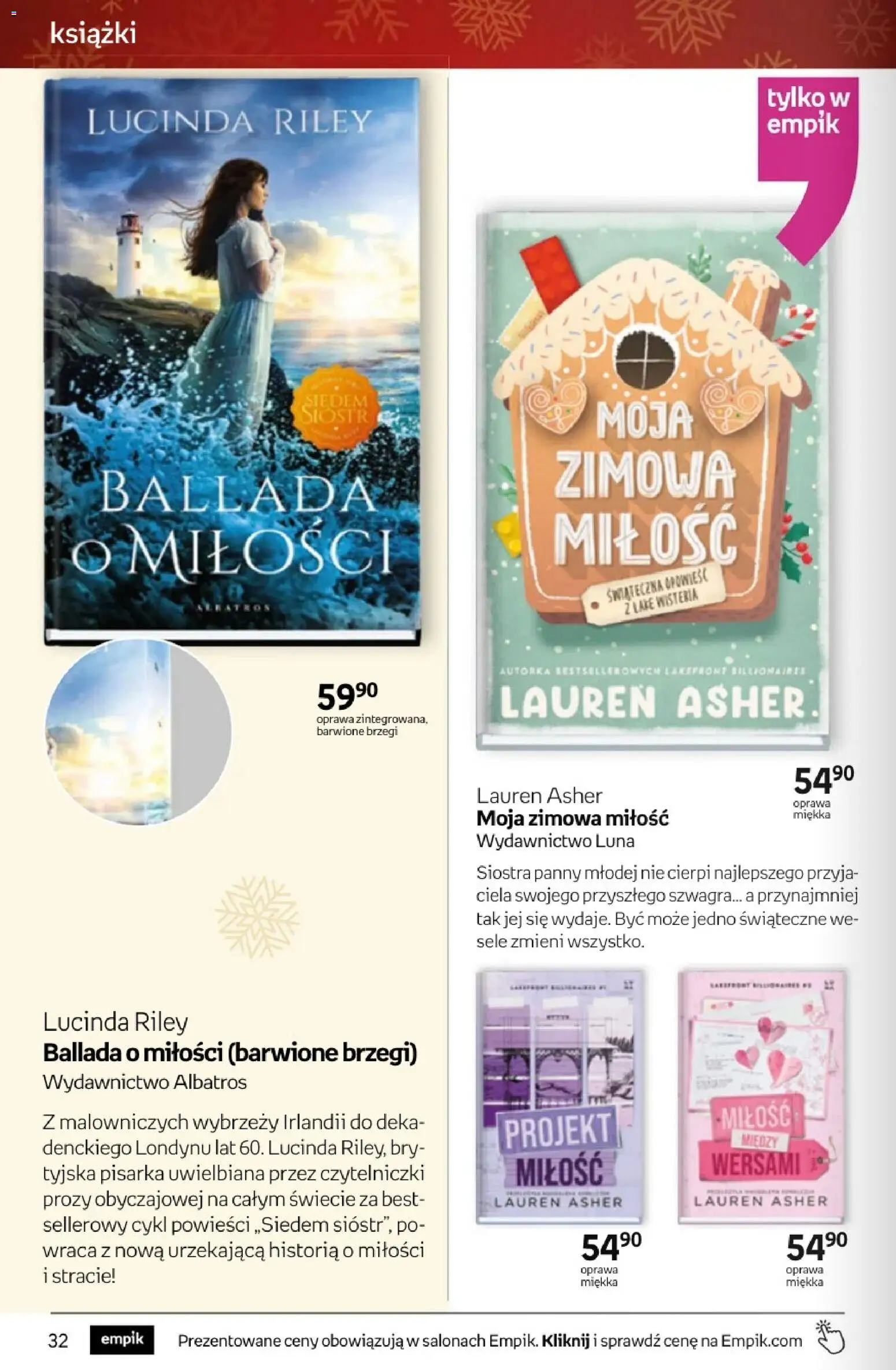 Empik Black Friday od 26.11.2025 | Strona: 32 | Produkty: Książki