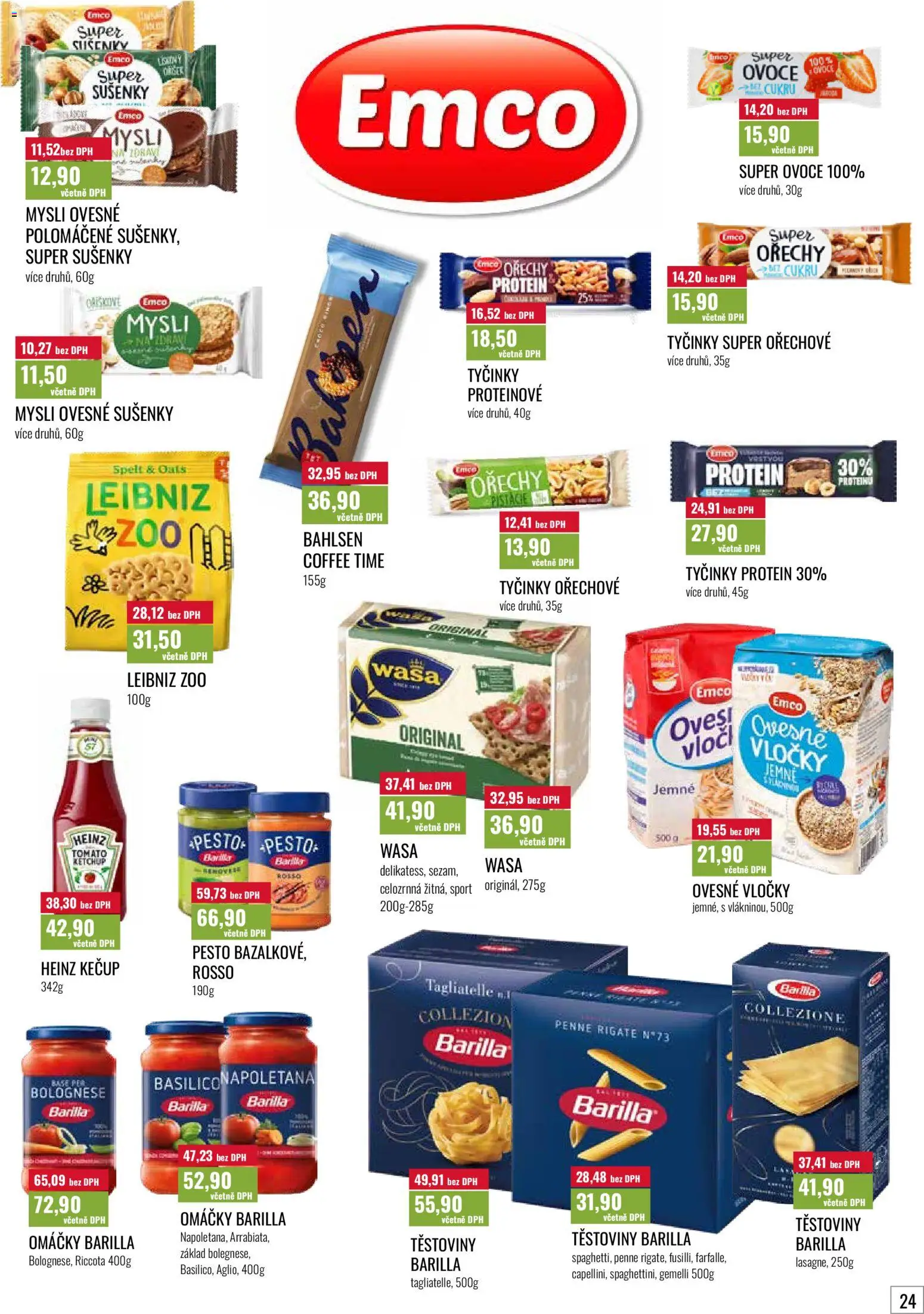 Ratio leták od 01.04.2026 | Strana: 25 | Produkty: Penne, Vločky, Tyčinky, Pesto