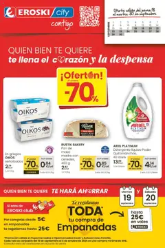 Vista previa Eroski - Ofertón City válido desde el 18.09.2025