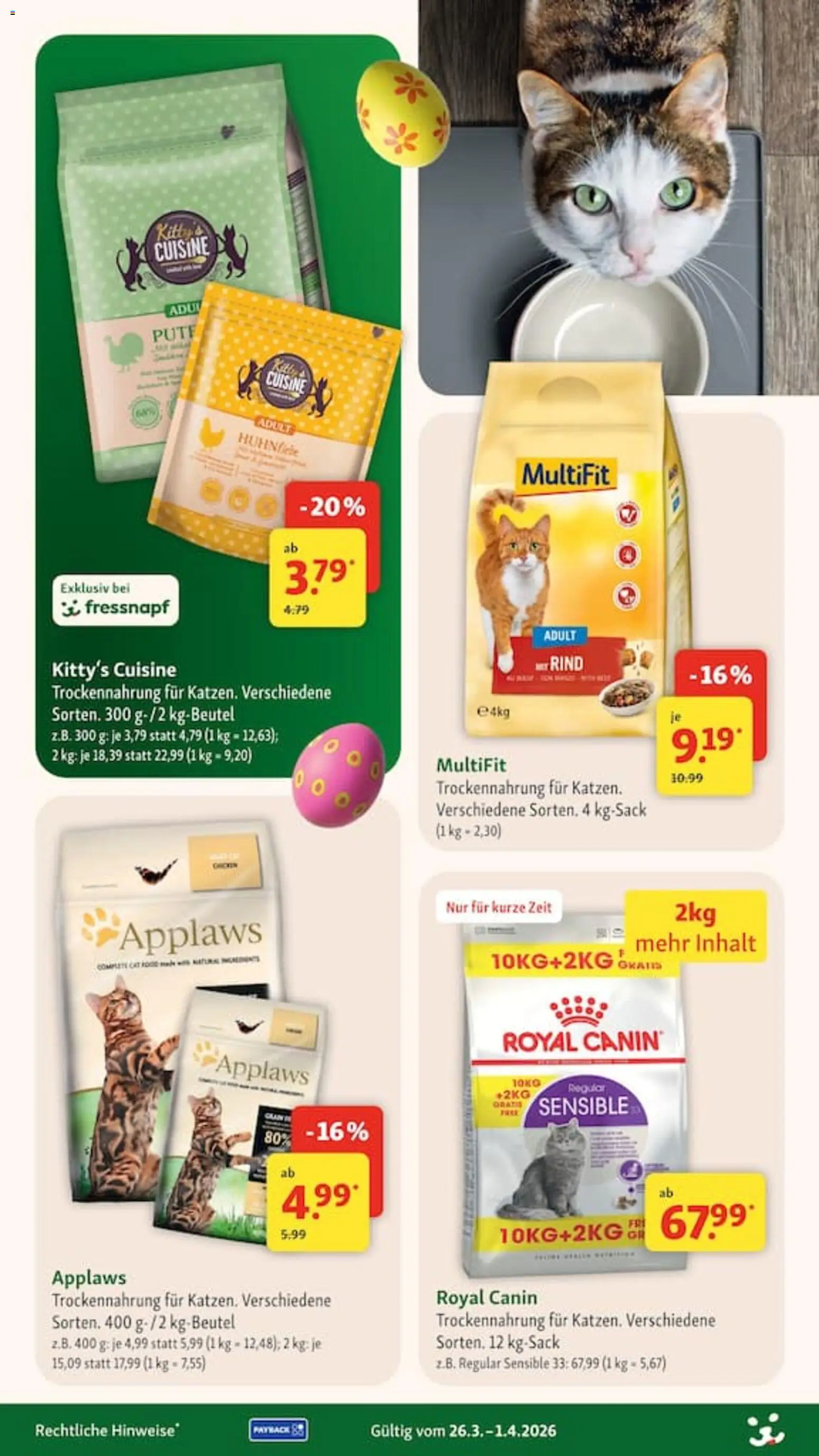 Fressnapf Prospekt 	 – gültig ab 26.03.2026 | Seite: 13