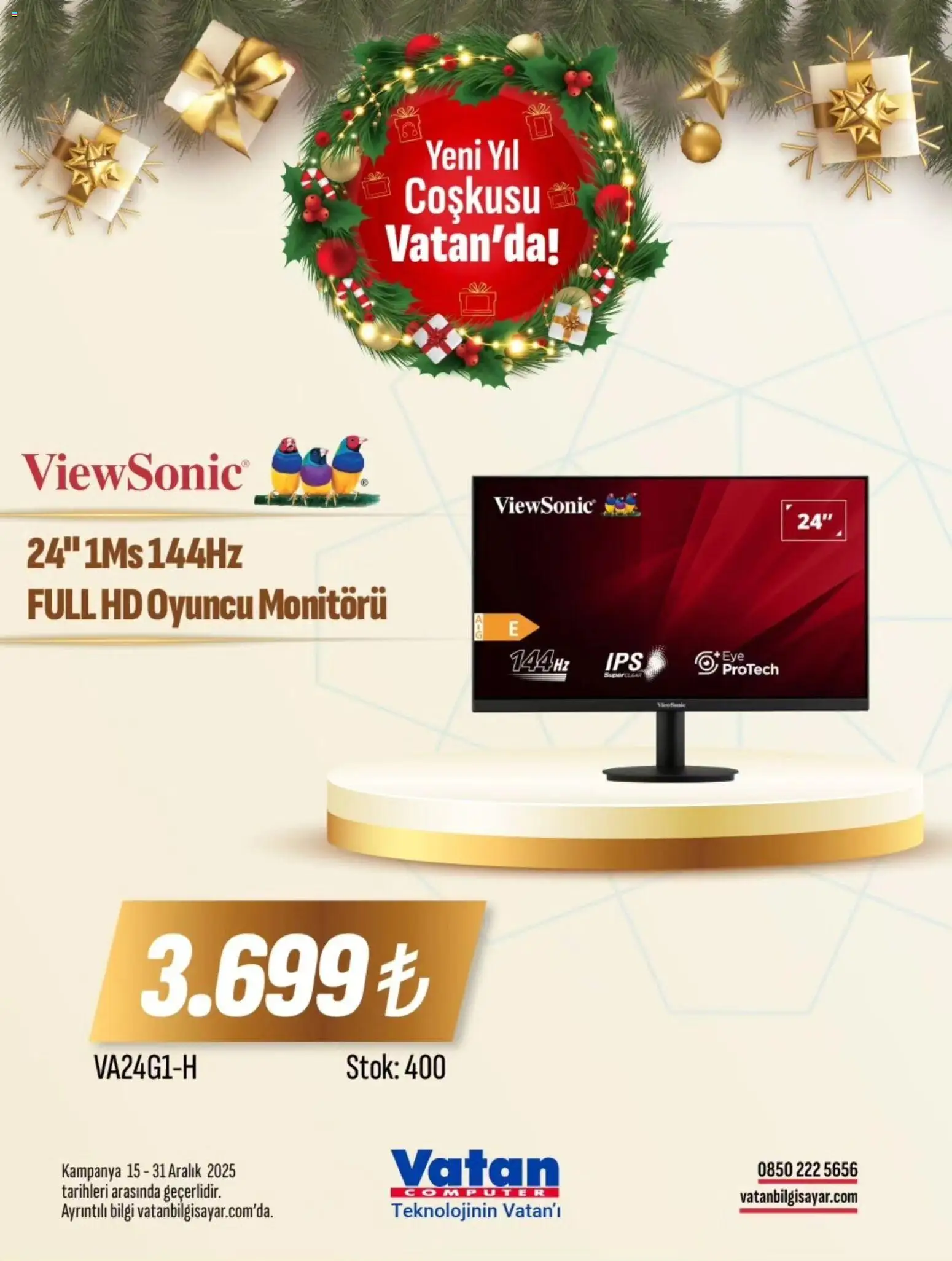 Vatan Bilgisayar İndirim - 15.12.2025 tarihinden itibaren geçerlidir | Sayfa: 5 | Ürünler: Oyuncu