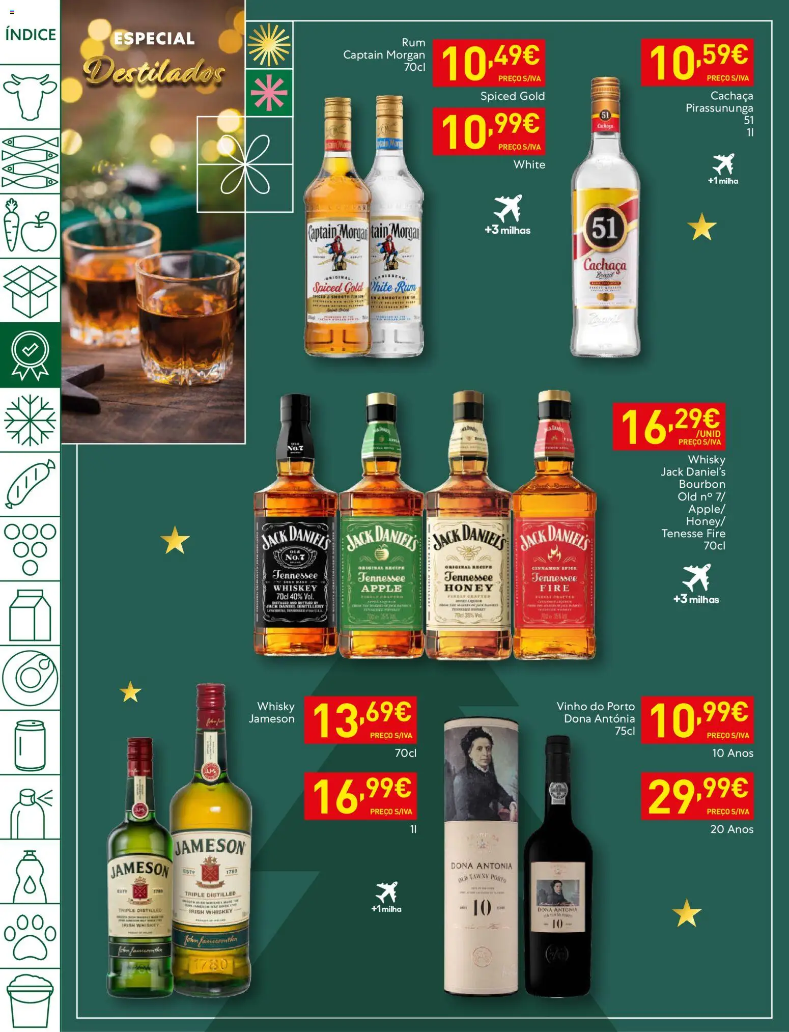 Recheio folheto │ válido de 02.12.2025 | Página: 26 | Produtos: Whisky, Cachaça, Rum, Vinho
