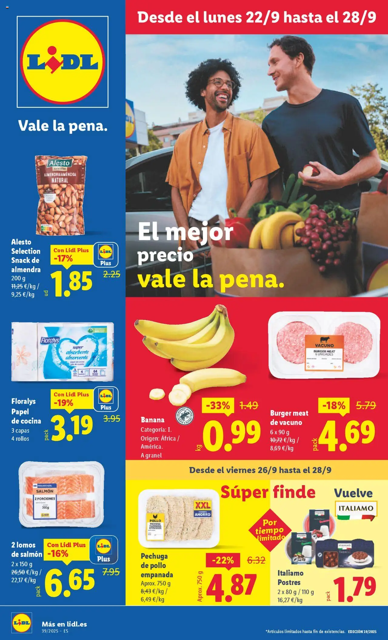 Lidl folleto │ válido desde el 22.09.2025 | Página: 1