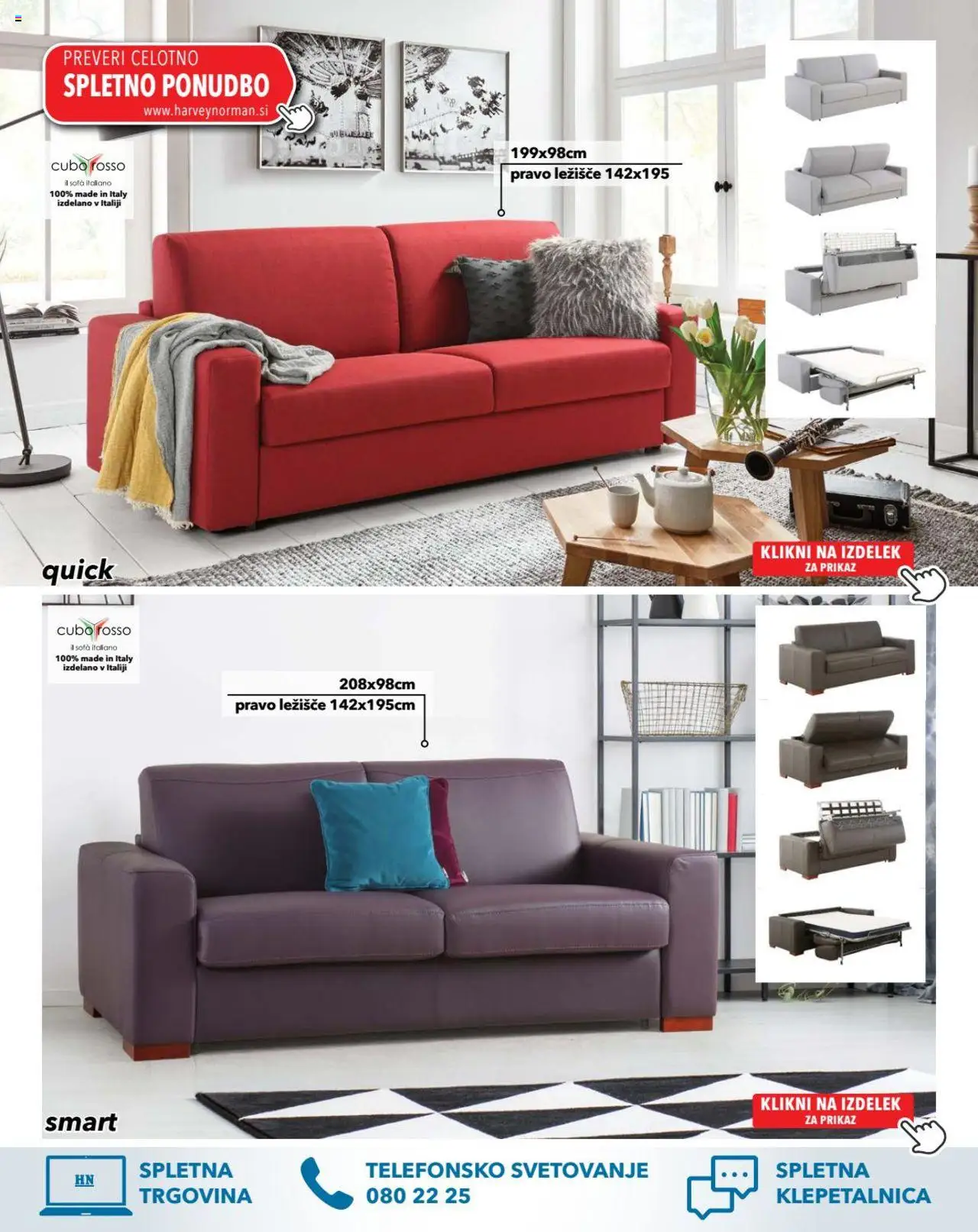 Harvey Norman - Nakupovalni vodič - Kavči z ležišči │ velja od 16.02.2021 | Stran: 10