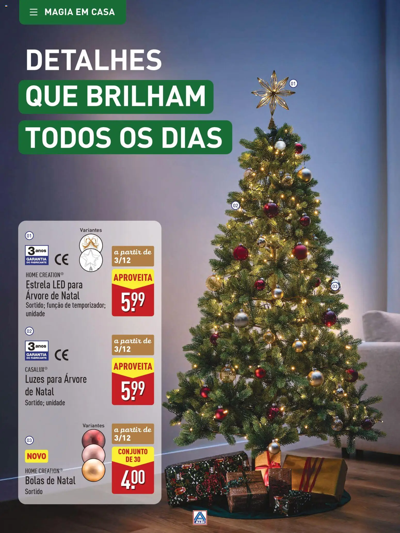 Aldi folheto │ válido de 22.11.2025 | Página: 46 | Produtos: Árvore de natal
