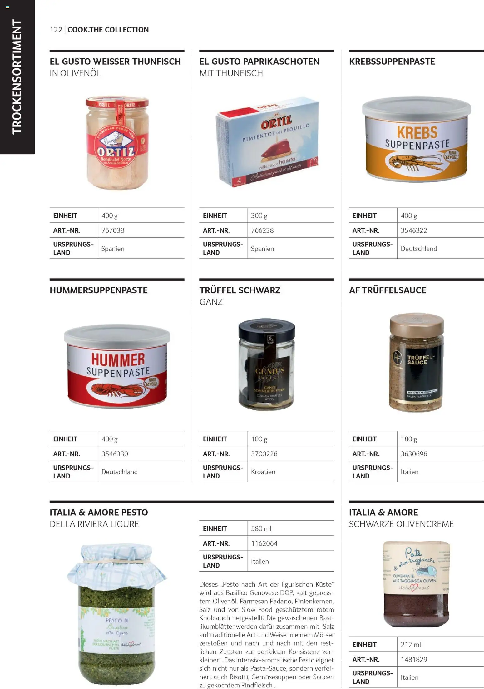 Transgourmet Cook Look-Book gültig ab 08.04.2026 | Seite: 122 | Produkte: Salz, Knoblauch, Szeder