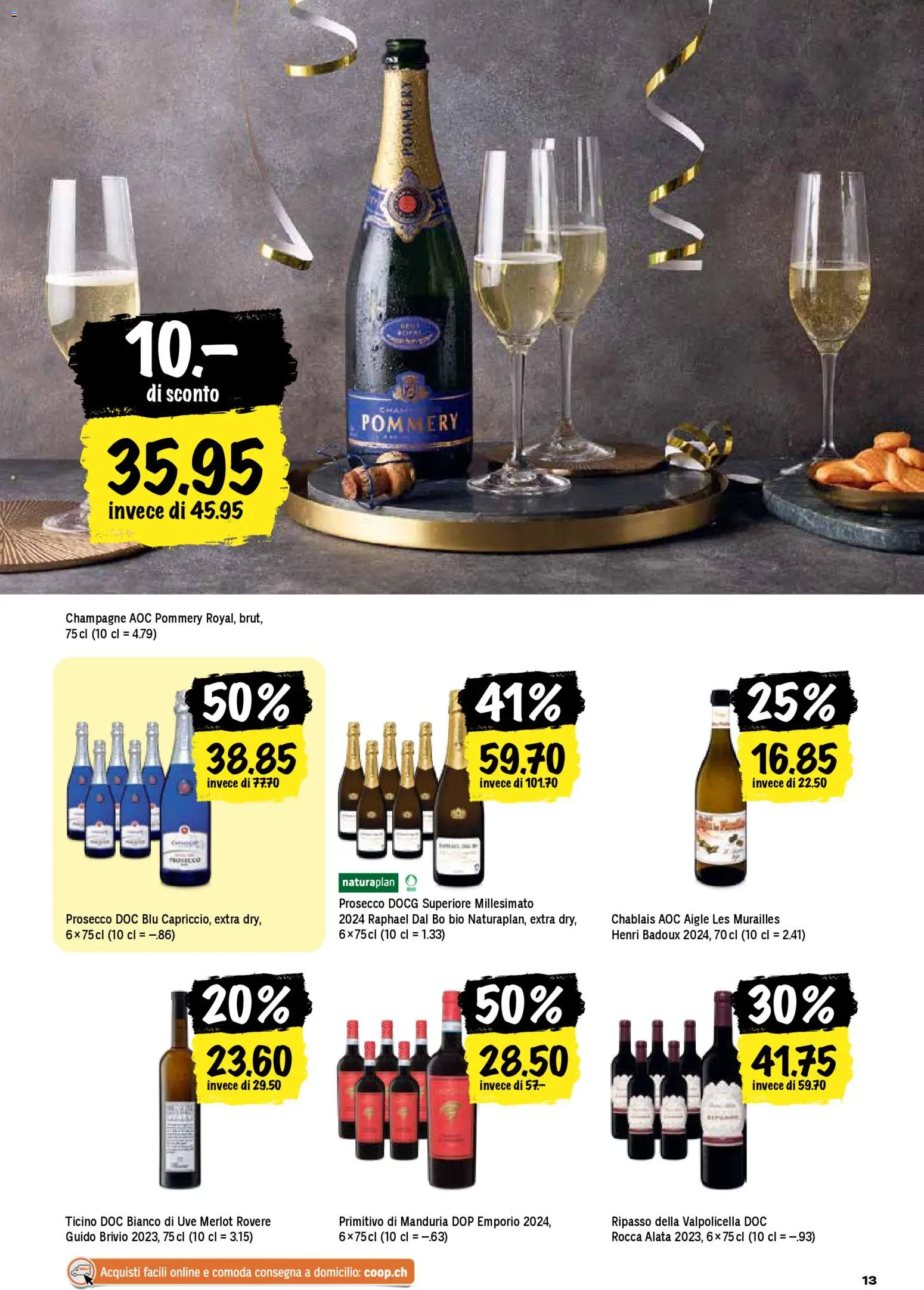 Coop - Una settimana di azioni – gültig ab 22.12.2025 | Seite: 13 | Produkte: Merlot