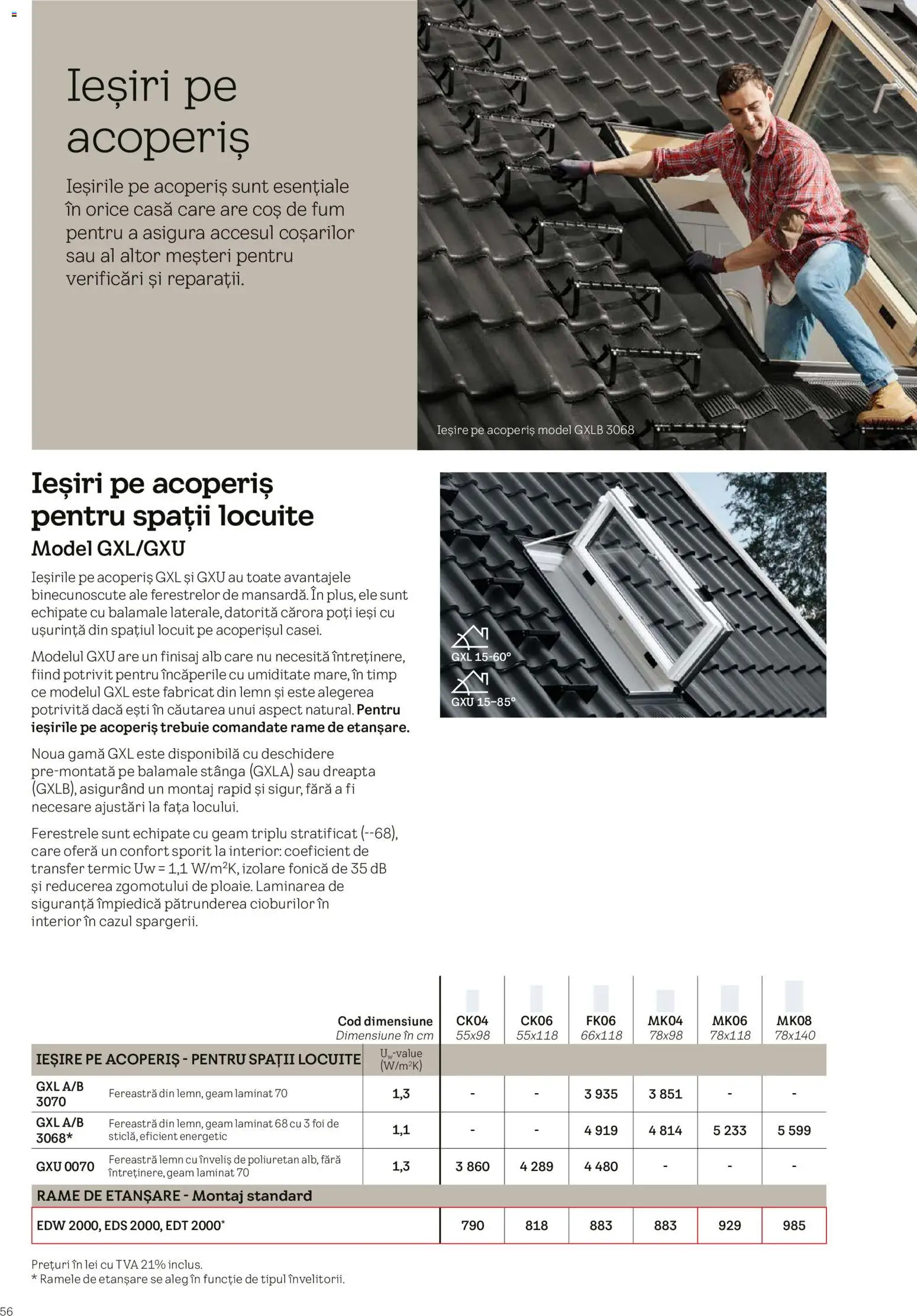 Noul catalog Velux – valabil de la 03.02.2026 | Pagină: 56