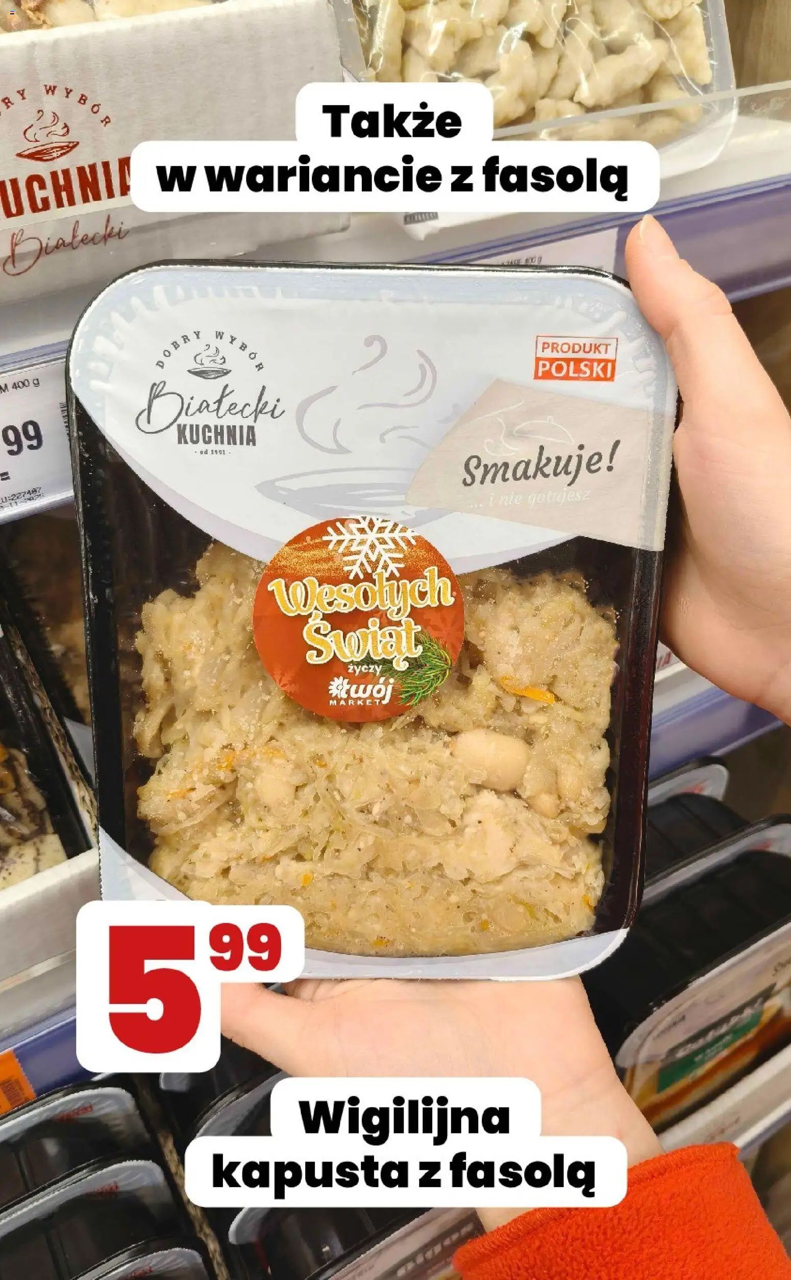 Twój Market Gazetka - Świąteczne uczty z naszej lady od 17.12.2025 | Strona: 7 | Produkty: Kapusta