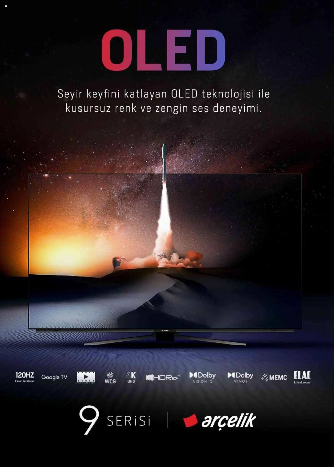 Arçelik Katalog - 16.09.2025 tarihinden itibaren geçerlidir | Sayfa: 76 | Ürünler: TV, Ses