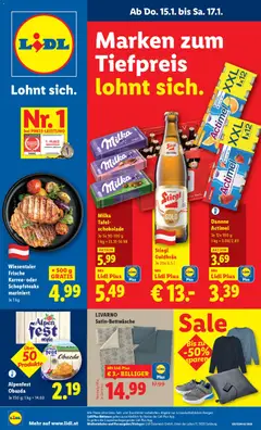 Lidl Wien, Graz, Linz ab 15.01.2026 gültig