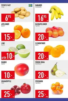 Matdax - erbjudanden - Förhandsvisning av reklamblad från butik Matdax aktuell från 08.12.2025 | Sida: 14 | Produkter: Apelsiner, Bananer, Potatis, Mango