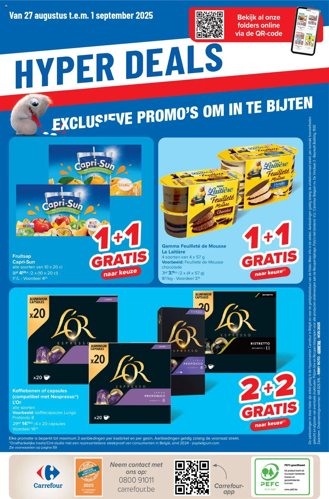  | Pagina: 60 | Producten: La, Koffiebonen, Koffiecapsules, Chocolade
