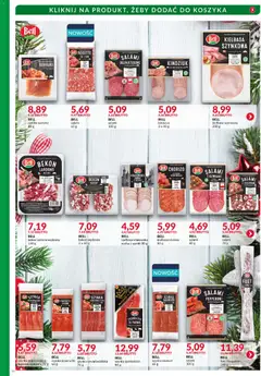 Pogląd oferty "Eurocash Gazetka - Katalog Wędlin" - ważna od 01.12.2025 | Strona: 16 | Produkty: Kiełbasa, Szynka prosciutto, Kindziuk, Prosciutto