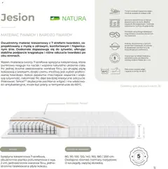 Pogląd oferty "Salony Agata Gazetka - Natura" - ważna od 27.01.2026 | Strona: 11 | Produkty: Materac