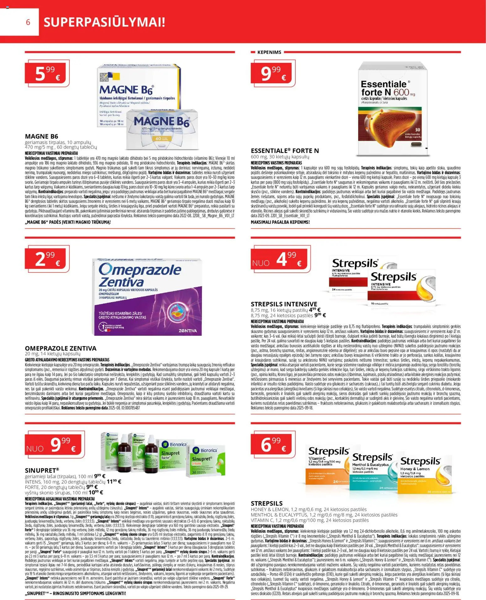 Norfa vaistinė akcijos nuo 01.12.2025 | Puslapis: 6 | Prekių: Aliejus