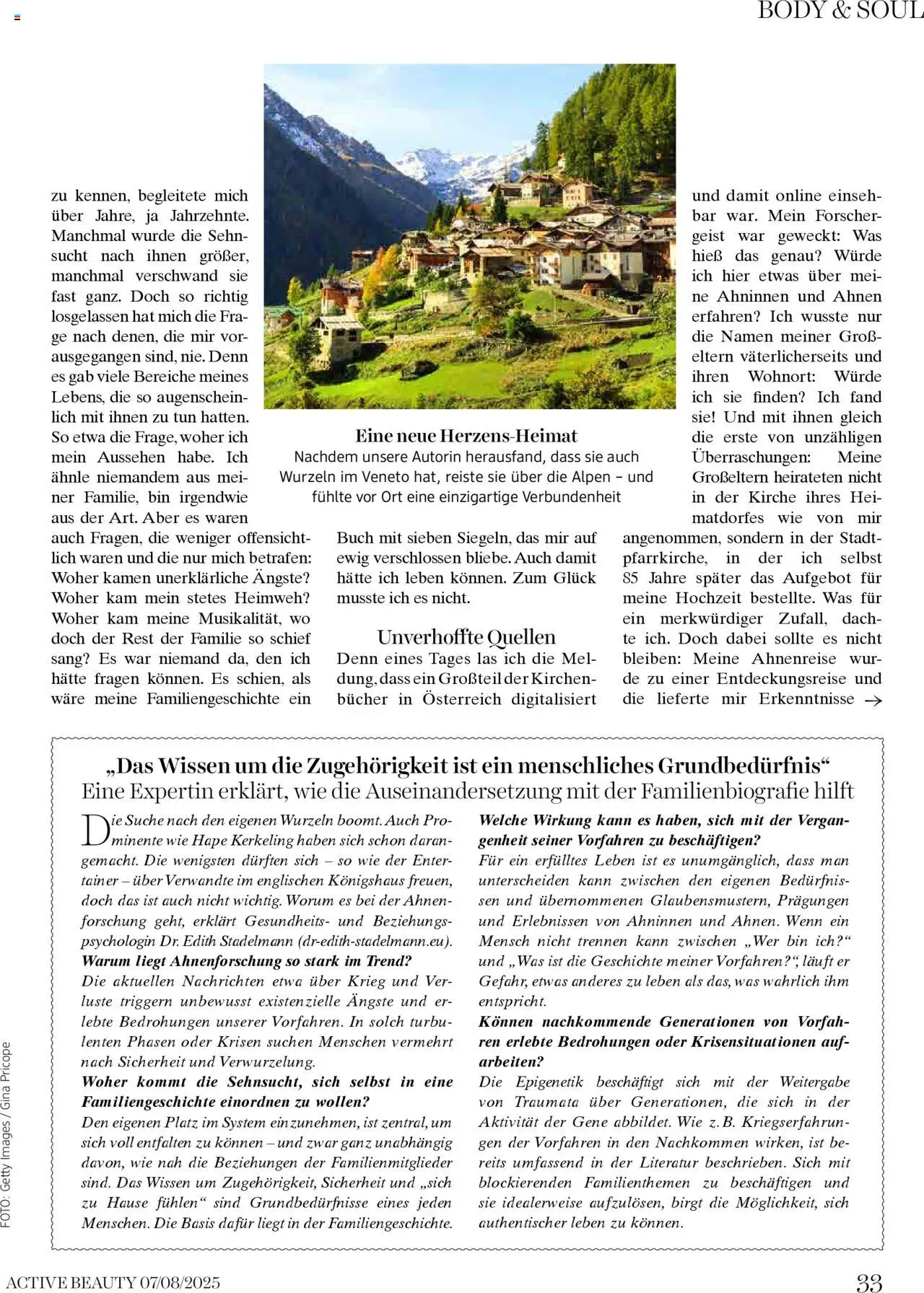 dm drogerie markt Active Beauty Magazin 07-08/2025 gültig ab 03.07.2025 | Seite: 33