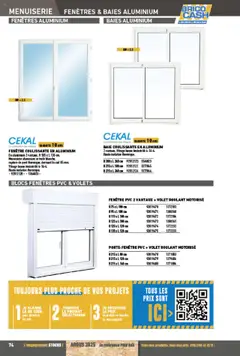 Brico Cash - Prévisualisation de Brico Cash catalogue valide à partir de 04.04.2025 | Page: 74 | Produits: Baie coulissante