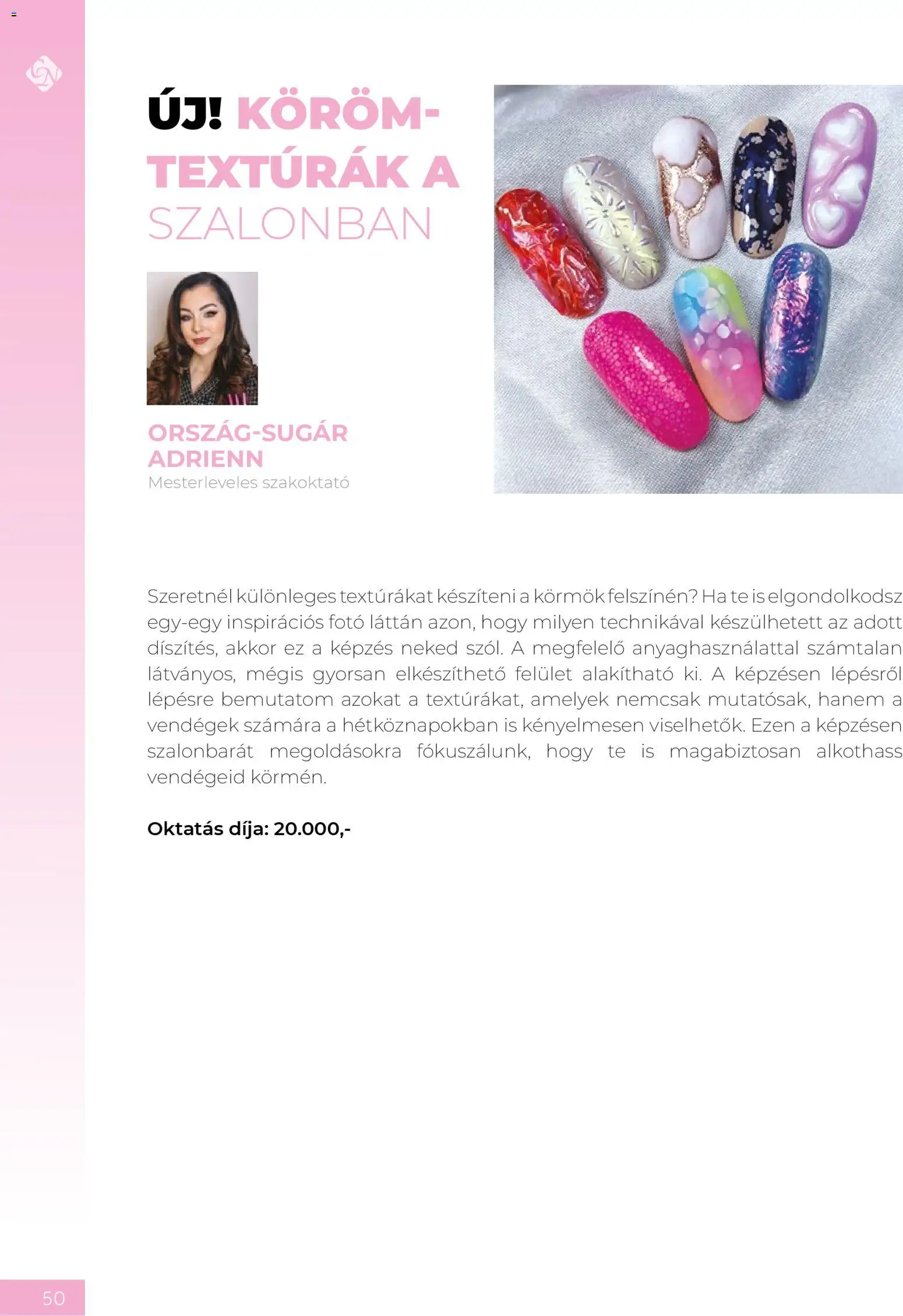 Crystal Nails akciós ujság - amely érvényes a következő dátumtól: 09.03.2026 | Oldal: 50