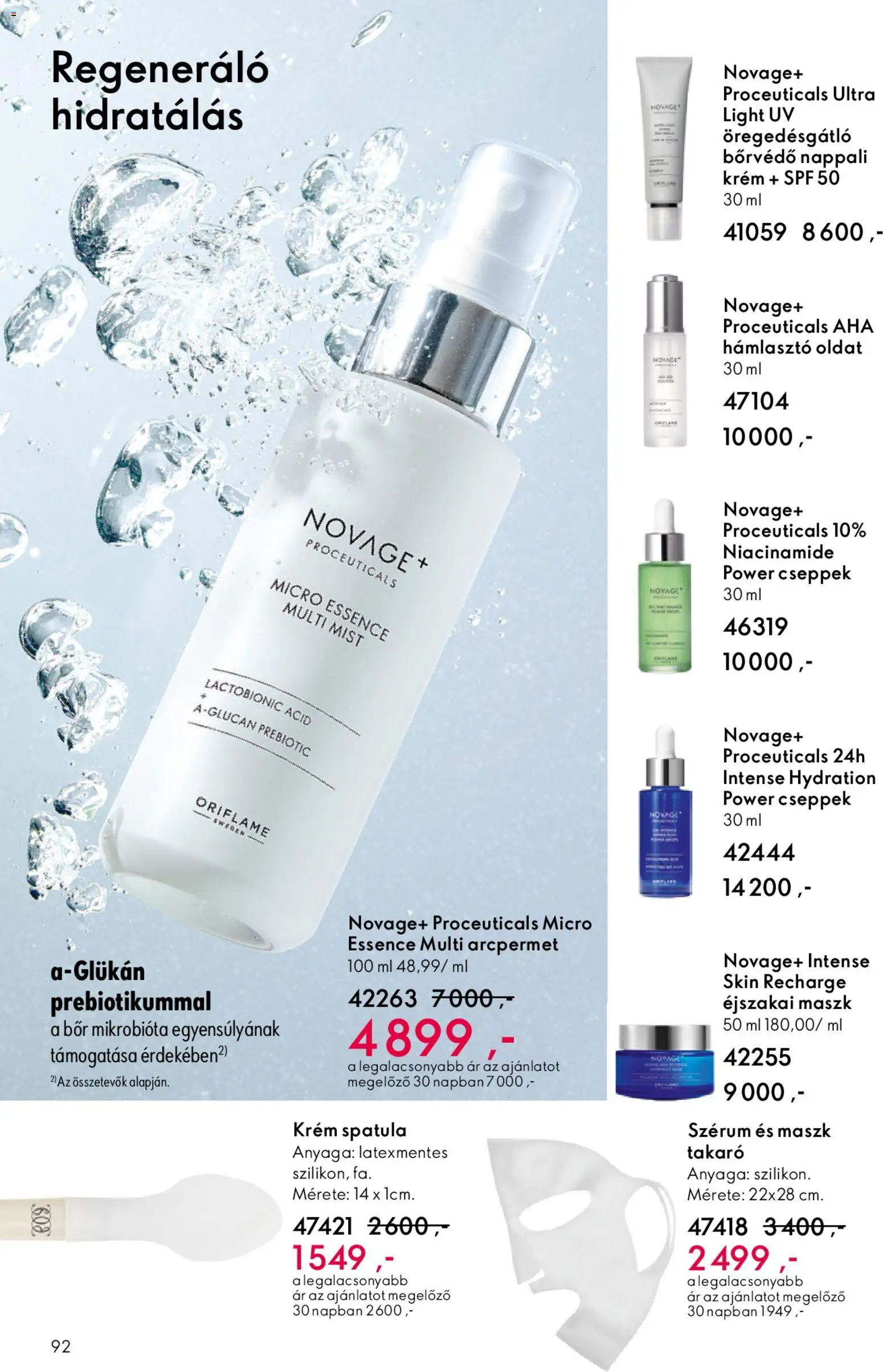 Oriflame akciós ujság - amely érvényes a következő dátumtól: 15.04.2026 | Oldal: 92 | Termékek: Hámlasztó, Takaró, Maszk, Bor