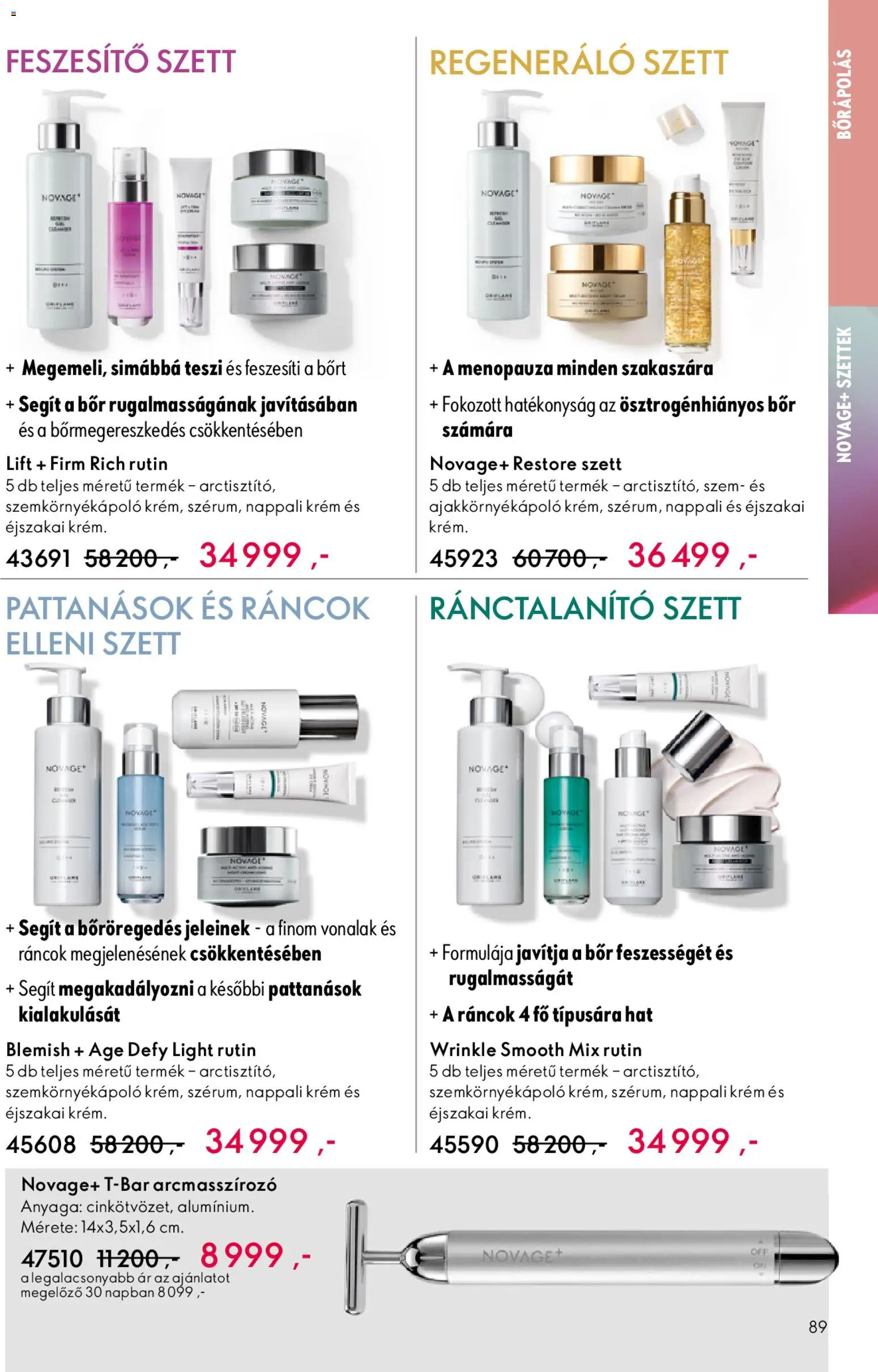 Oriflame akciós ujság - amely érvényes a következő dátumtól: 15.04.2026 | Oldal: 89 | Termékek: Szemkörnyékápoló, Bor