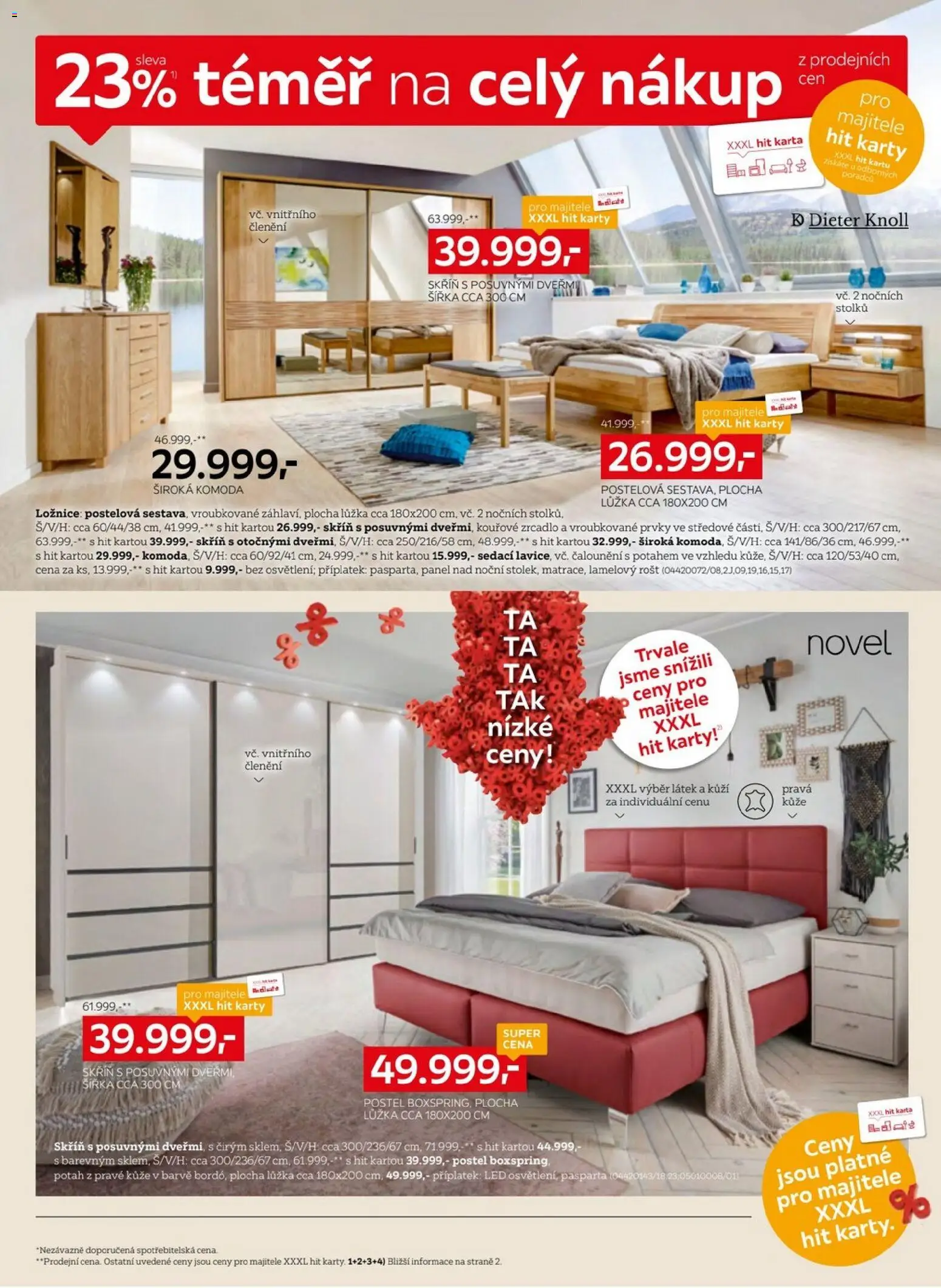 XXXLutz leták od 03.11.2025 | Strana: 10 | Produkty: Postel, Karty, LED, Skříň