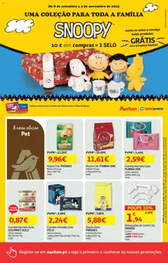 Pré-visualização Minipreço folheto válido de 16.10.2025 | Página: 16 | Produtos: Purina one, Frango, Peru, Corda