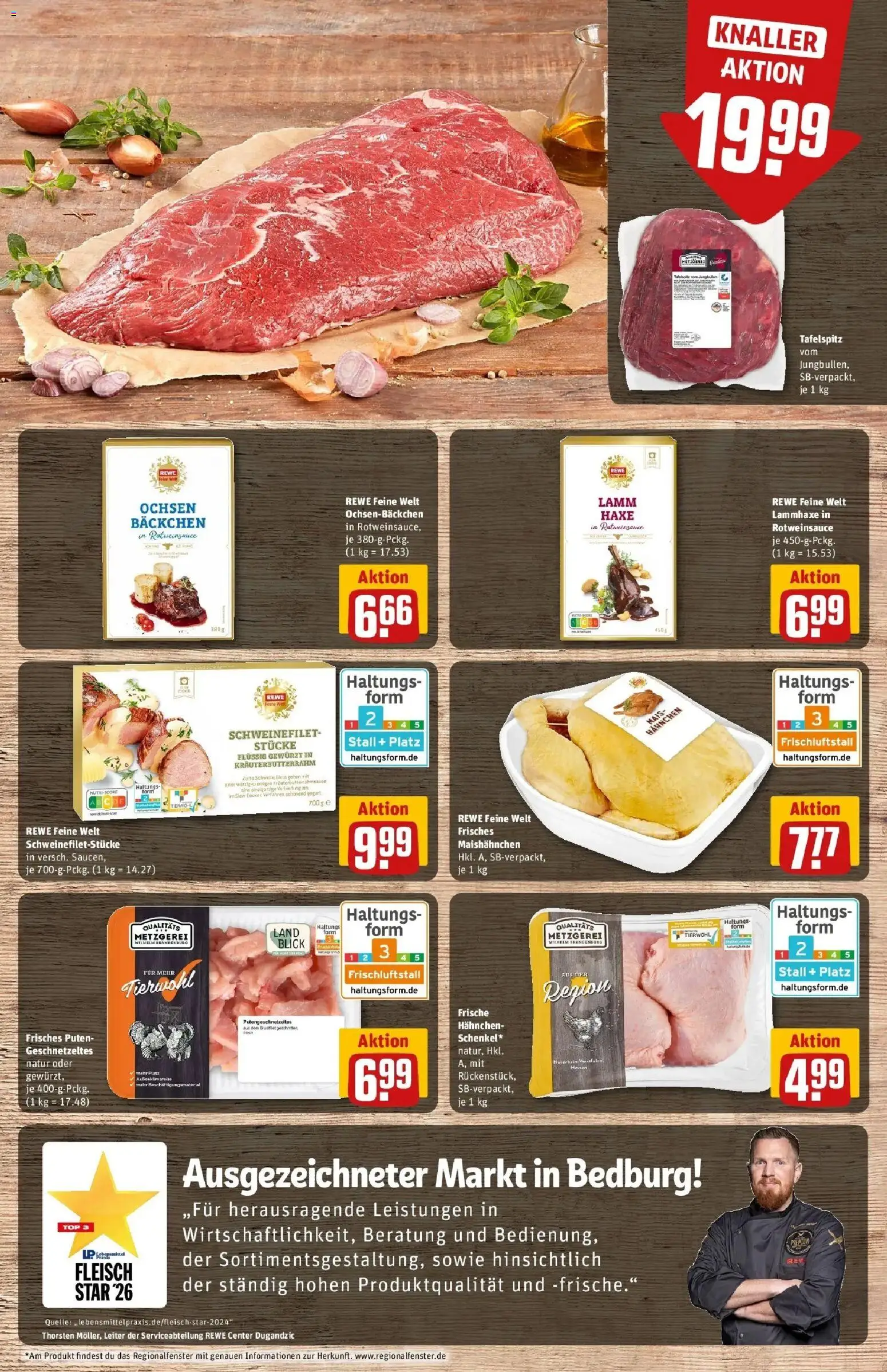 Rewe Prospekt Grevenbroich / Frimmersdorf	 – gültig ab 30.03.2026 | Seite: 10 | Produkte: Top, Tafelspitz, Hahnchen, Fleisch