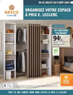 Brico E.Leclerc - Prévisualisation de Brico E.Leclerc - E-catalogue Leclerc 1 valide à partir de 22.07.2025