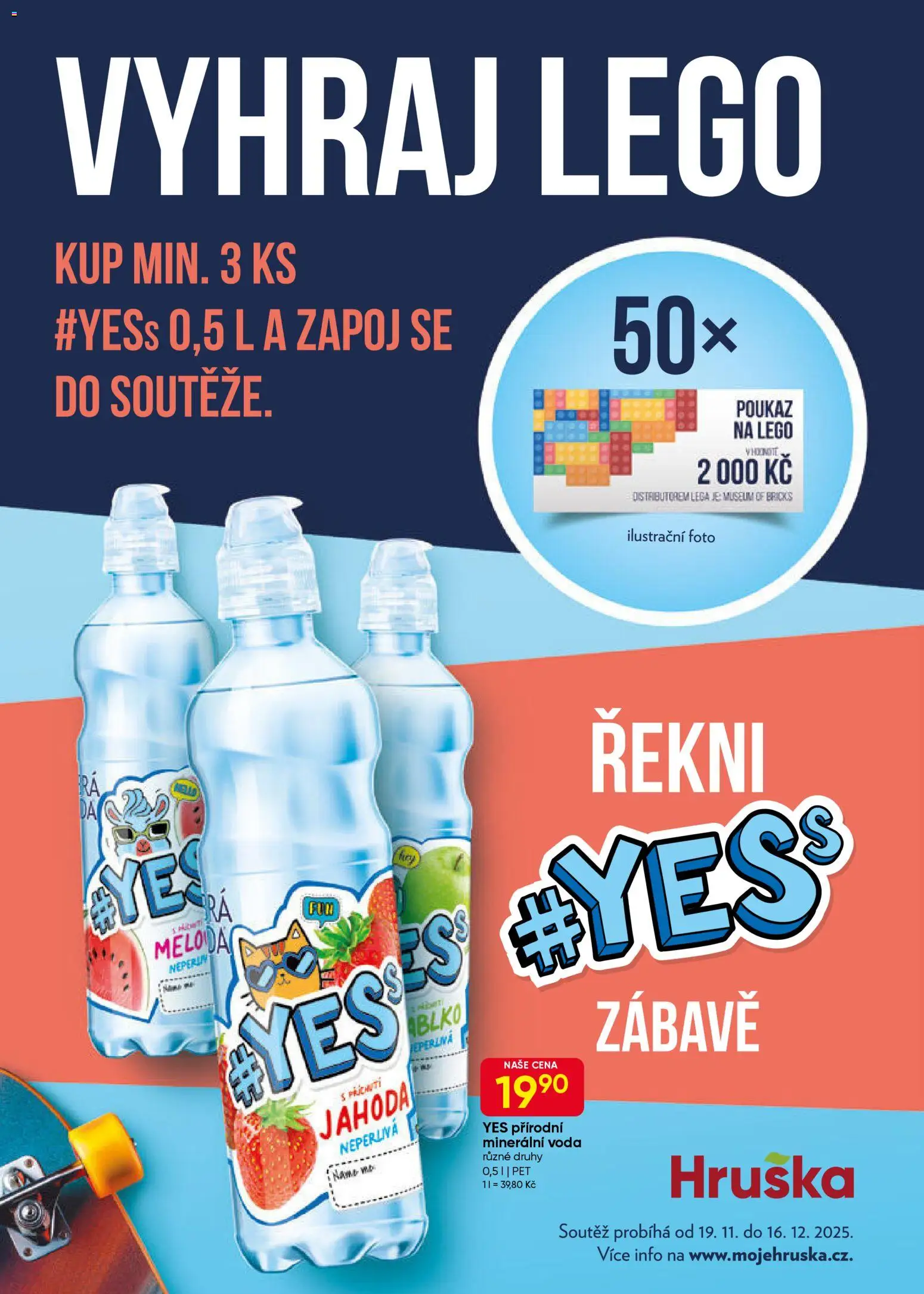 Hruška leták od 19.11.2025 | Strana: 6 | Produkty: Voda, LEGO, Minerální voda