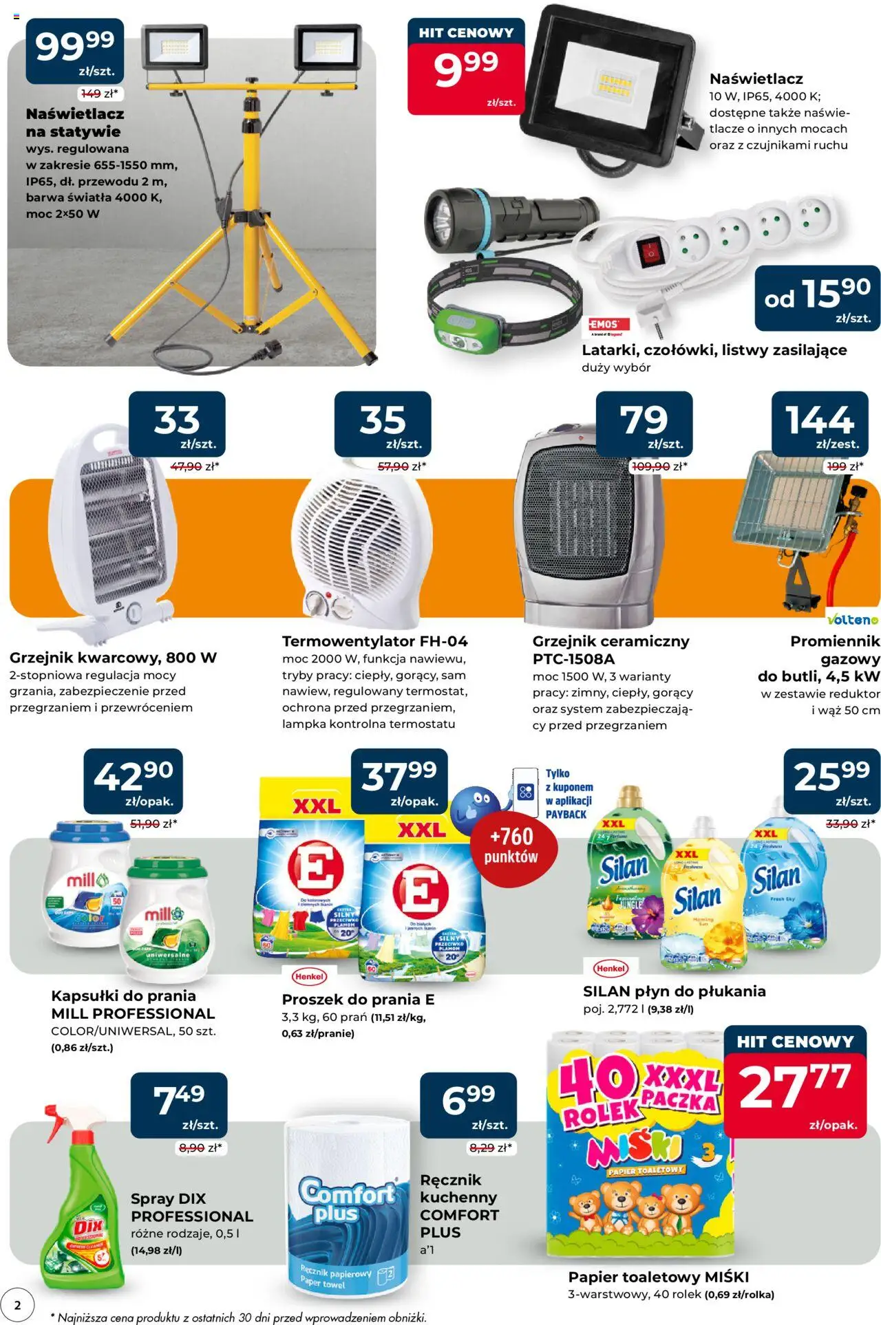 Mrówka Gazetka - Chrzanów od 09.10.2025 | Strona: 2 | Produkty: Kapsułki do prania mill, Papier toaletowy, Kapsułki do prania, Ręcznik papierowy