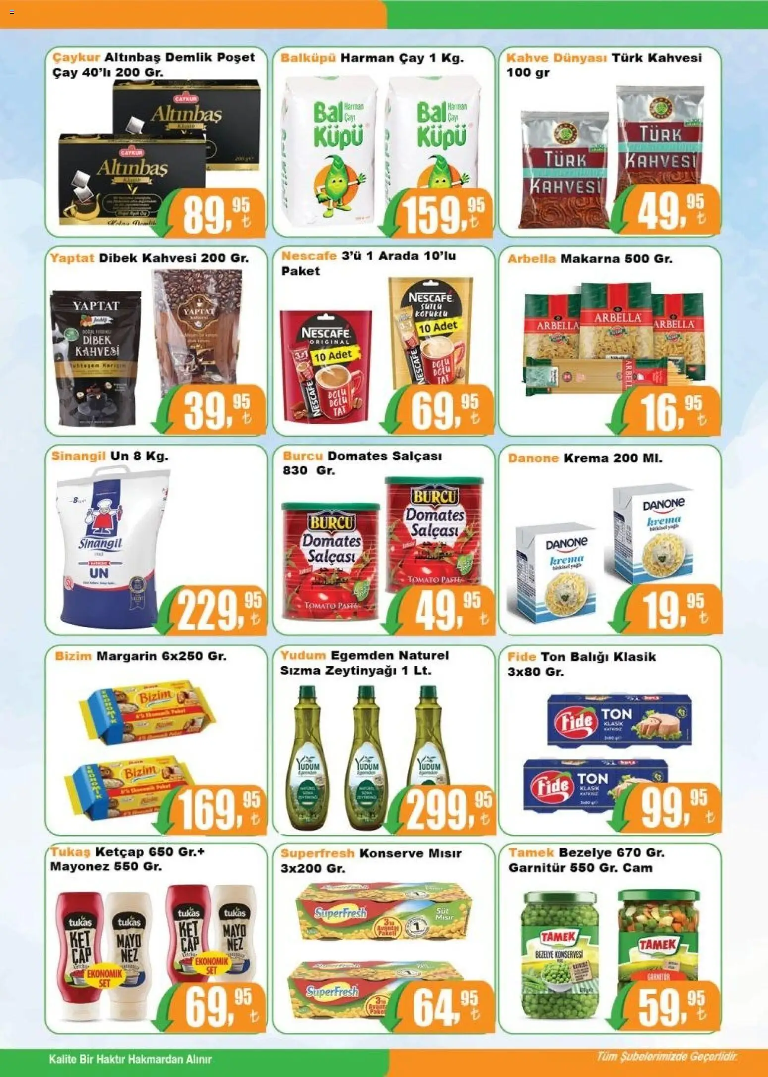 Hakmar Katalog - 23.12.2025 tarihinden itibaren geçerlidir | Sayfa: 3 | Ürünler: Makarna, Krema, Bezelye, Mısır