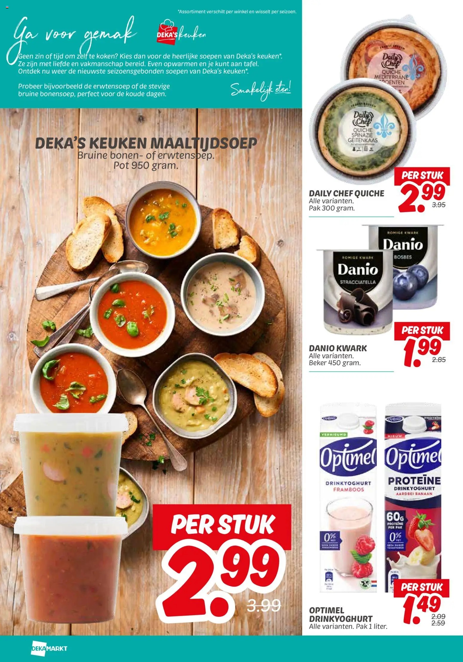 {H1} | Pagina: 18 | Producten: Spinazie, Beker, Pot, Banaan