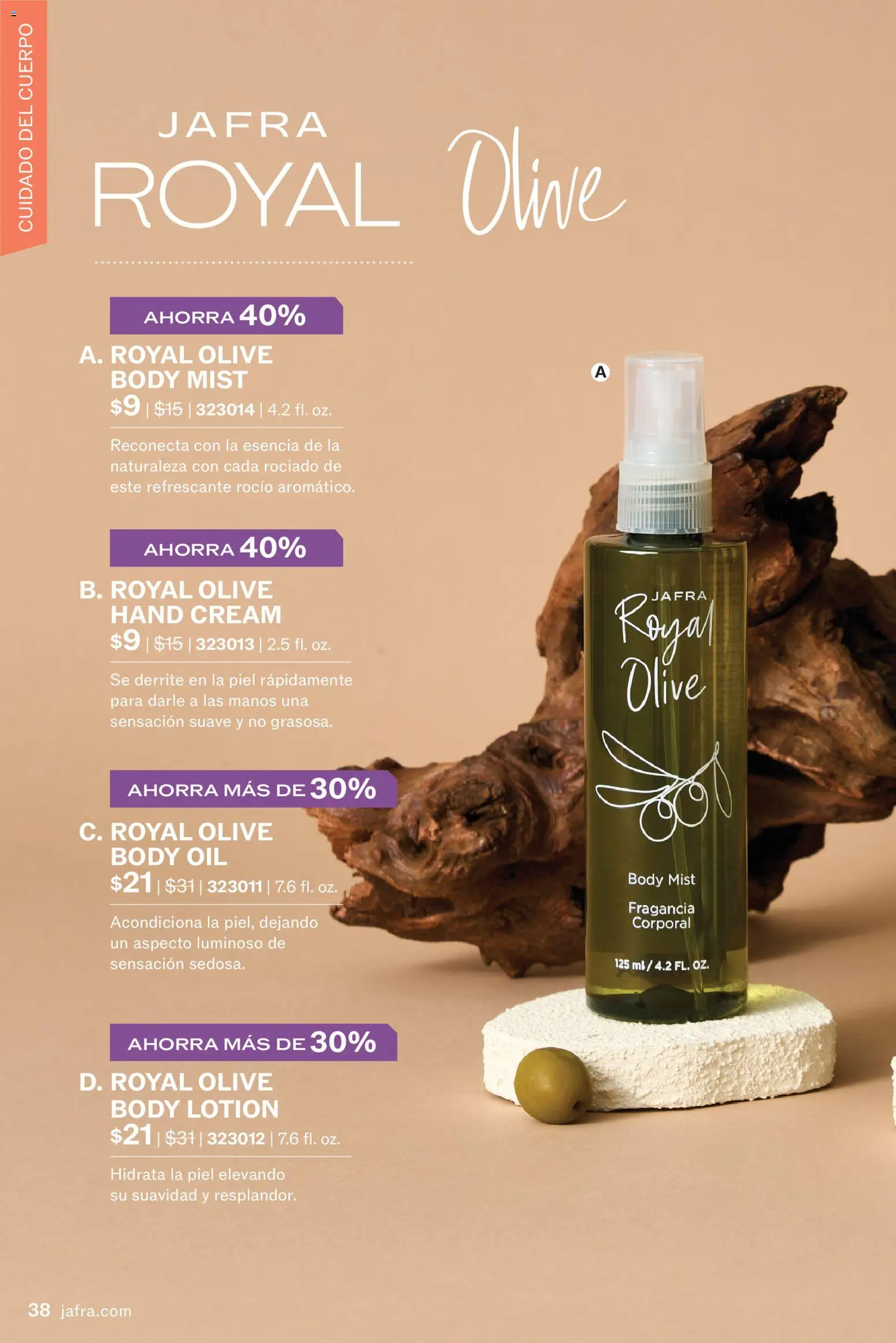 JAFRA folleto │ válido desde el 01.01.2026 | Página: 38 | Productos: Fragancia, Body