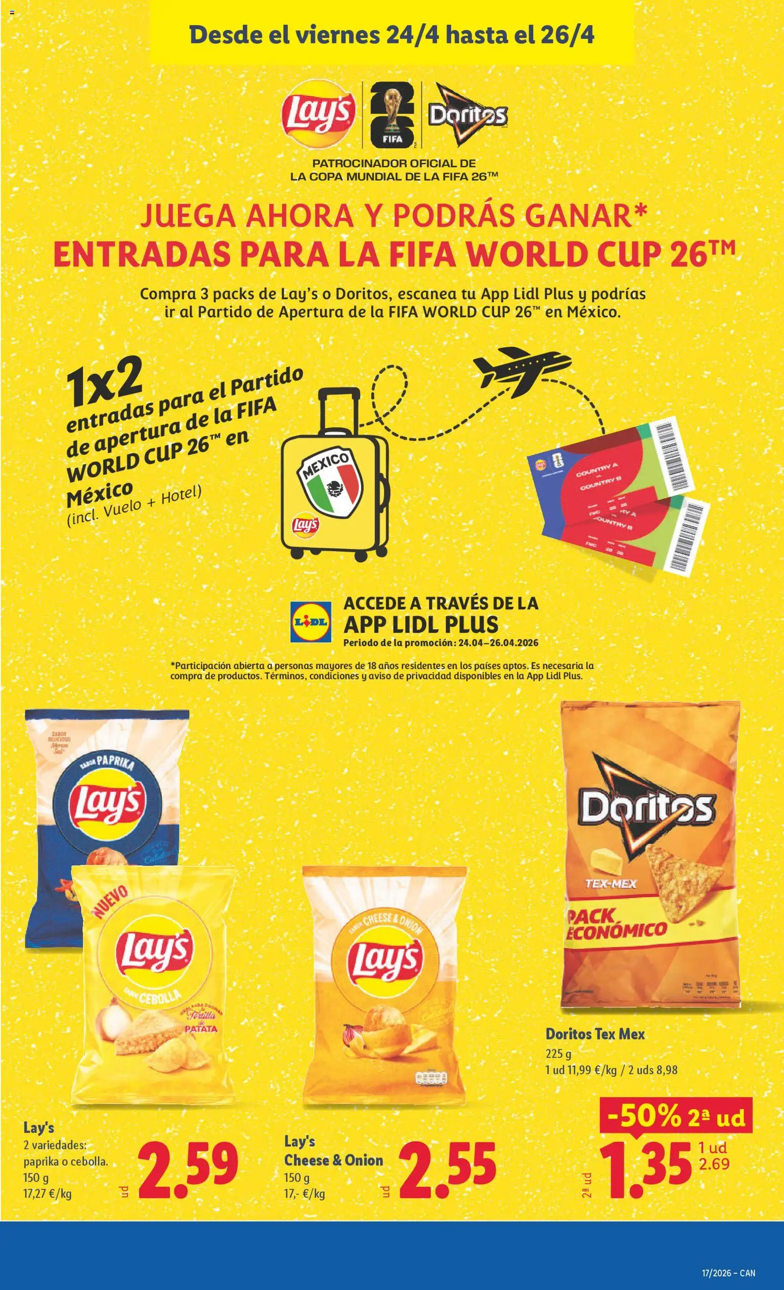 Lidl Canarias │ válido desde el 20.04.2026 | Página: 35 | Productos: Παγωμένο τσάι, Juega