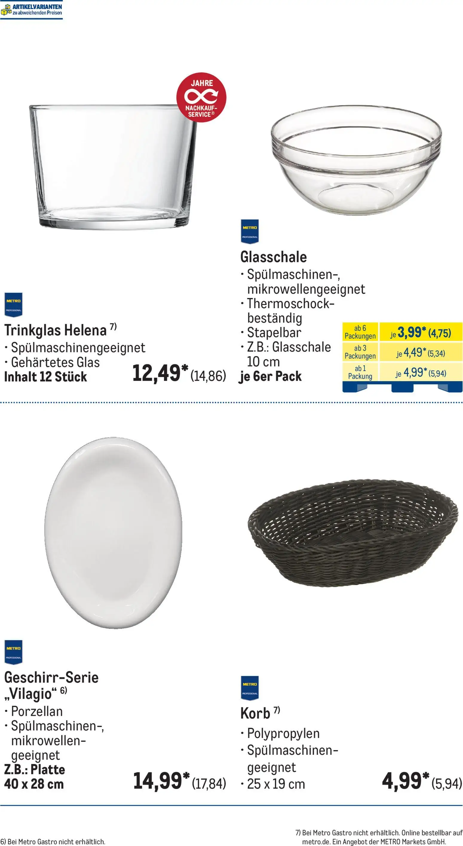 Metro Monats-Menü – gültig ab 01.05.2026 | Seite: 43 | Produkte: Korb