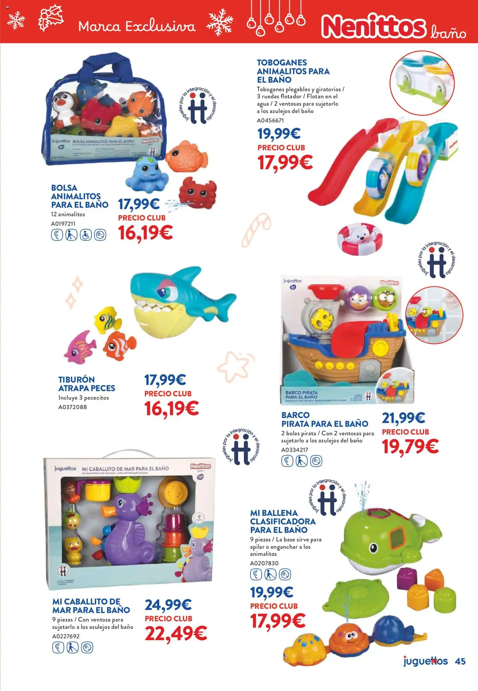 Juguettos catálogo Navidad │ válido desde el 27.10.2025 | Página: 45 | Productos: Juguetes, Pellets résineux, Bolsa, Baño